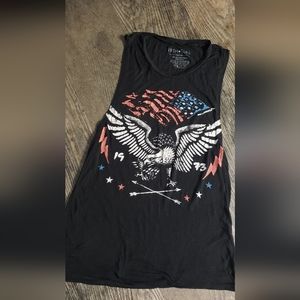 Woman's patriotic tank top